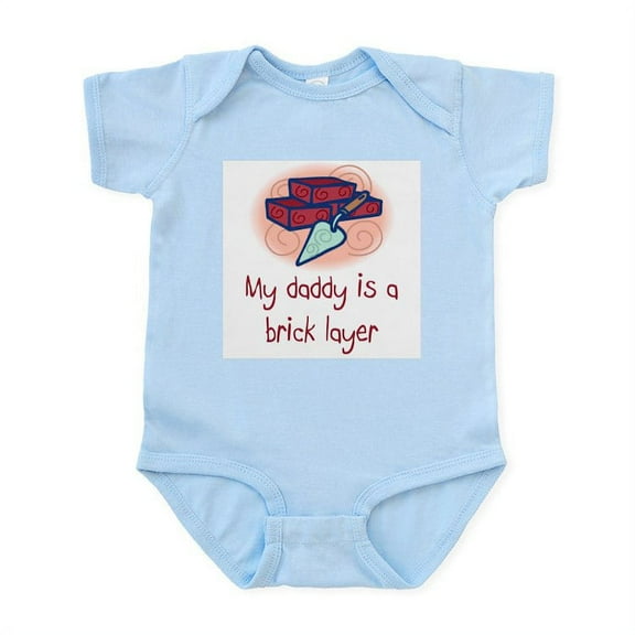 CafePress - Brick Mason Infant Bodysuit - Baby Light Bodysuit, Size Newborn - 24 Months