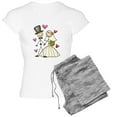 thumbnail image 1 of CafePress - Bride And Groom - Women's Light Pajamas, 1 of 1