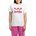 thumbnail image 1 of CafePress - Bride Hawaiian Tropical Flowers Women's Light Paja - Women's Short Sleeve Print T-Shirt and Pants Light Cotton Pajama Set, 1 of 7