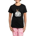thumbnail image 1 of CafePress - Bride Mermaid Women's Dark Pajamas - Women's Short Sleeve Print T-Shirt and Pants Dark Cotton Pajama Set, 1 of 7