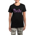 thumbnail image 1 of CafePress - Bride Pink Text #3 Women's Dark Pajamas - Women's Short Sleeve Print T-Shirt and Pants Dark Cotton Pajama Set, 1 of 7