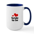 thumbnail image 1 of CafePress - Bride To Be Large Mug - 15 oz Ceramic Large White Novelty Mug, 1 of 4