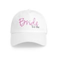 thumbnail image 1 of CafePress - Bride To Be (Pink Script) Cap - Adjustable 100% Brushed Unisex Casual Cotton Baseball Cap, Beige, 1, 1 of 2