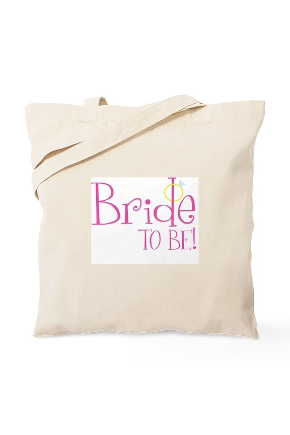 - Bride To Be Tote Bag - Unisex Canvas Tote Bag, Beige, 1-Piece