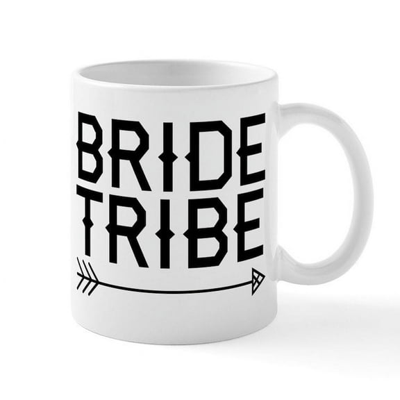 CafePress - Bride Tribe - 11 oz Ceramic Mug - Novelty Coffee Tea Cup