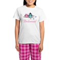 thumbnail image 1 of CafePress - Bridesmaid Wedding Owls Women's Light Pajamas - Women's Short Sleeve Print T-Shirt and Pants Light Cotton Pajama Set, 1 of 7