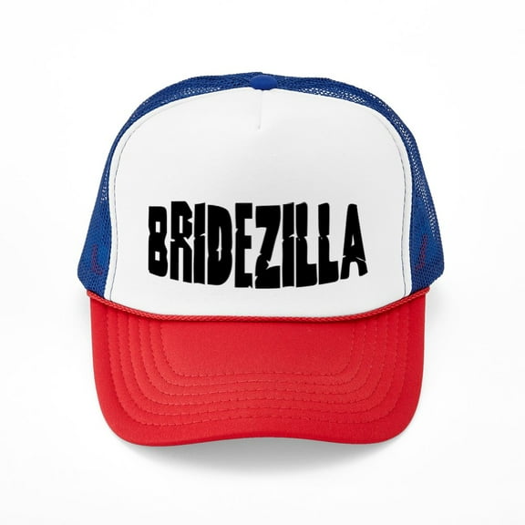 CafePress - Bridezilla - Adjustable Unisex Printed Trucker Hat with Mesh Back