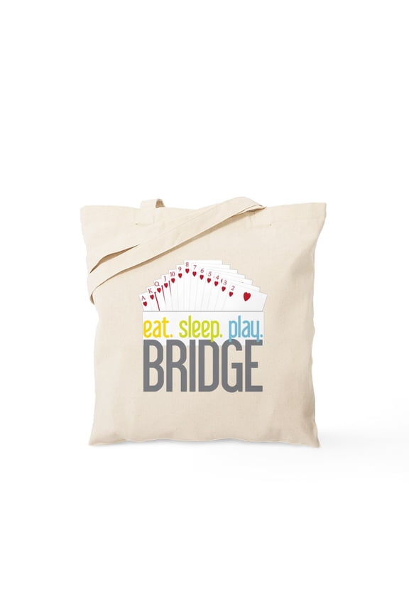 - Bridge Tote Bag - Unisex Canvas Tote Bag, Beige, 1-Piece