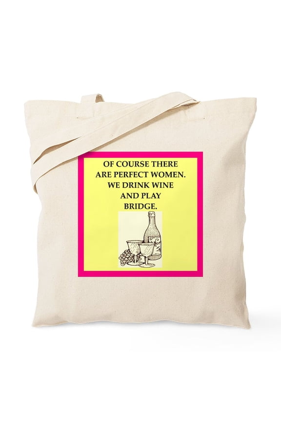 - Bridge Tote Bag - Unisex Canvas Tote Bag, Beige, 1-Piece