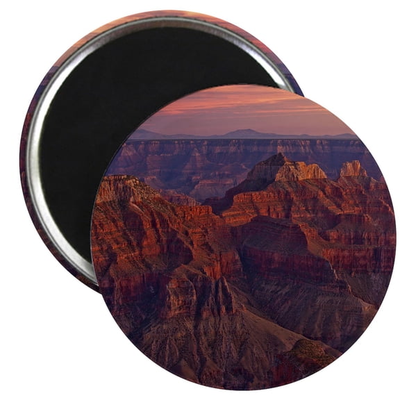 CafePress - Bright Angel Sunset Magnet - 2.25" Round Magnet, Refrigerator Magnet, Button Magnet Style