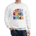thumbnail image 1 of CafePress - Bright Colors 4Th Grade Sweatshirt - Crew Neck Sweatshirt, 1 of 4