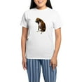thumbnail image 1 of CafePress - Brindle Boxer Photo Women's Light Pajamas - Women's Short Sleeve Print T-Shirt and Pants Light Cotton Pajama Set, 1 of 7
