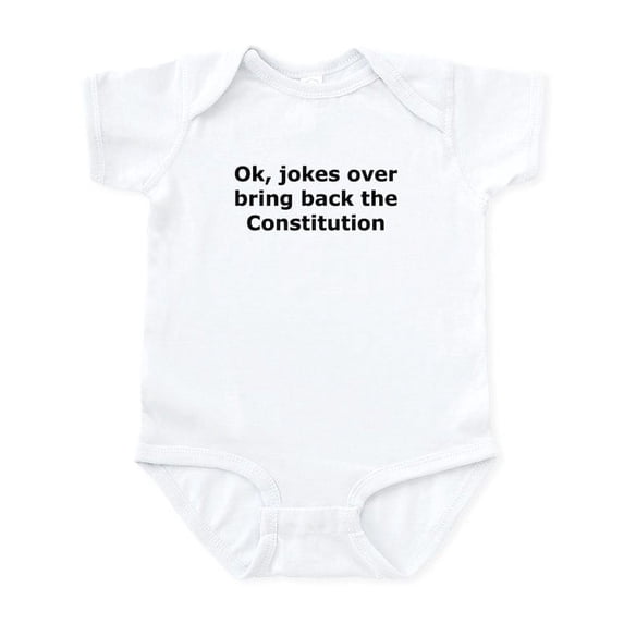 CafePress - Bring Back The Constitution Infant Bodysuit - Baby Light Bodysuit, Size Newborn - 24 Months