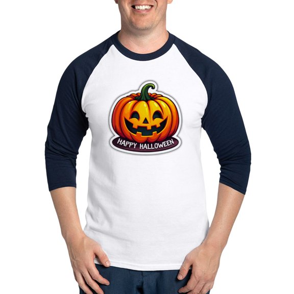 CafePress - Bring Halloween Spirit To Life With Perfect Tee - Cotton Baseball Jersey, 3/4 Raglan Sleeve Shirt