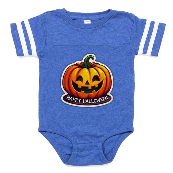 CafePress - Bring Halloween Spirit To Life With Perfect Tee - Cute Infant Baby Football Bodysuit