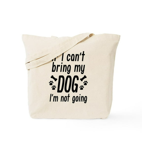 CafePress - Bring My Dog Tote Bag - Unisex Canvas Tote Bag, Beige, 1-Piece