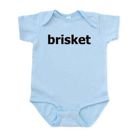 CafePress - Brisket Infant Bodysuit - Baby Light Bodysuit, Size Newborn - 24 Months