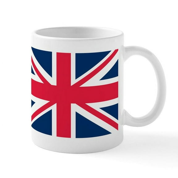 CafePress - British Flag - 11 oz Ceramic Mug - Novelty Coffee Tea Cup