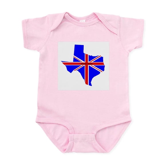 CafePress - British Texan Infant Creeper - Baby Light Bodysuit, Size Newborn - 24 Months