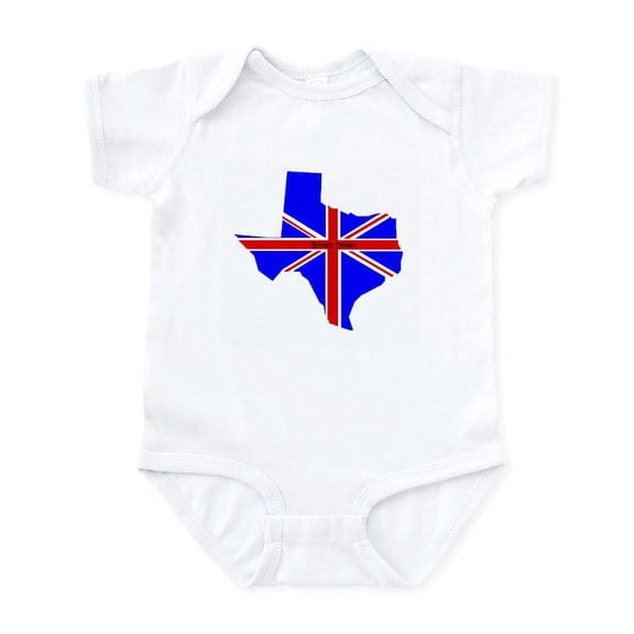 CafePress - British Texan Infant Creeper - Baby Light Bodysuit, Size Newborn - 24 Months