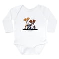 thumbnail image 1 of CafePress - Brittany Trio Long Sleeve Infant Bodysuit - Long Sleeve Cotton Baby Bodysuit, 1 of 4