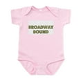 thumbnail image 1 of CafePress - Broadway Bound Infant Creeper - Baby Light Bodysuit, Size Newborn - 24 Months, 1 of 4