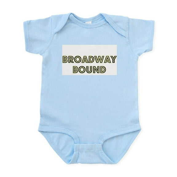 CafePress - Broadway Bound Infant Creeper - Baby Light Bodysuit, Size Newborn - 24 Months