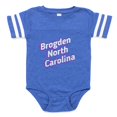 thumbnail image 1 of CafePress - Brogden North Carolina - Cute Infant Baby Football Bodysuit, 1 of 3