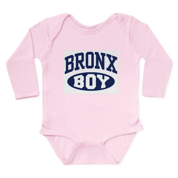 CafePress - Bronx Boy Infant Creeper Body Suit - Long Sleeve Cotton Baby Bodysuit