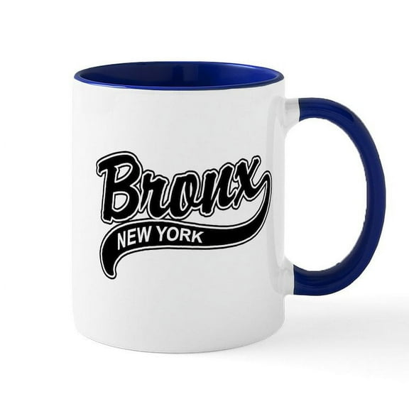 CafePress - Bronx New York Mug - 11 oz Ceramic Mug - Novelty Coffee Tea Cup