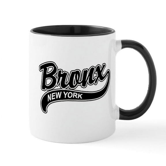 CafePress - Bronx New York Mug - 11 oz Ceramic Mug - Novelty Coffee Tea Cup