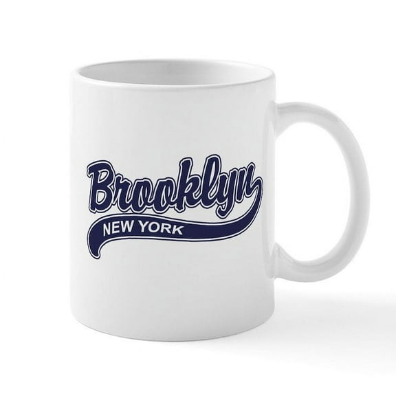 CafePress - Brooklyn Mug - 11 oz Ceramic Mug - Novelty Coffee Tea Cup