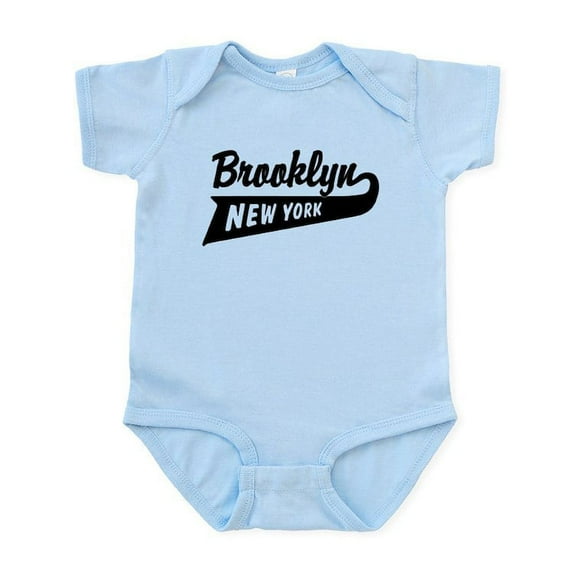 CafePress - Brooklyn New York Infant Bodysuit - Baby Light Bodysuit, Size Newborn - 24 Months