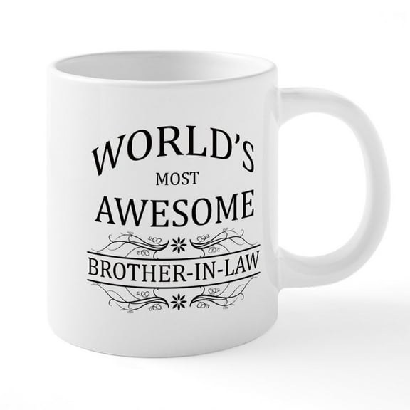 CafePress - Brother In Law - 20 Oz White Ceramic Mega Mug