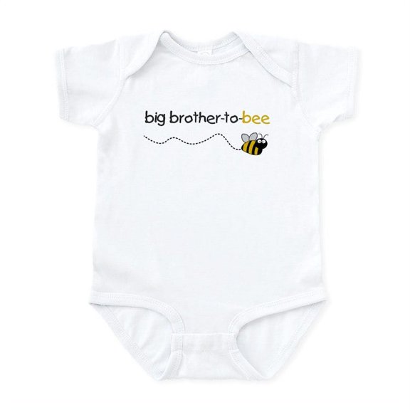 CafePress - Brother To Bee Shirt Infant Bodysuit - Baby Light Bodysuit, Size Newborn - 24 Months