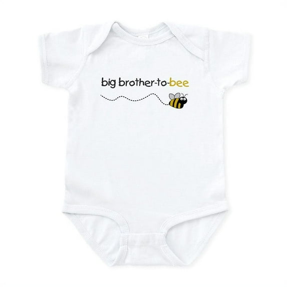 CafePress - Brother To Bee Shirt Infant Bodysuit - Baby Light Bodysuit, Size Newborn - 24 Months