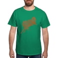 thumbnail image 1 of CafePress - Brown Bronco T Shirt - Men's Classic Graphic Cotton T-Shirt, 1 of 4