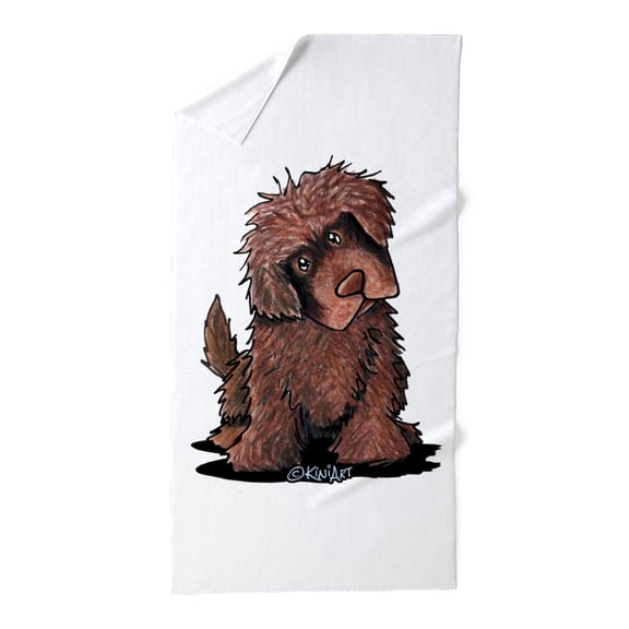 CafePress - Brown Newfie - Large Beach Towel, Soft 30"x60" Towel with Unique Design