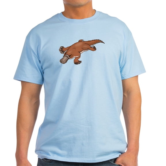CafePress - Brown Platypus T Shirt - Men's Classic Graphic T-Shirt