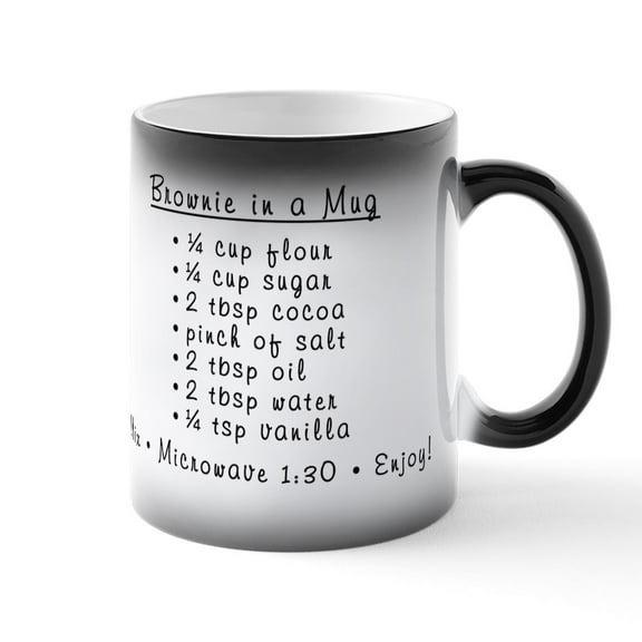 CafePress - Brownie In A Mug (Large) - 11 oz Color Changing Magic Mug