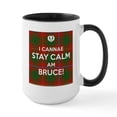 thumbnail image 1 of CafePress - Bruce Large Mug - 15 oz Ceramic Large White Novelty Mug, 1 of 4