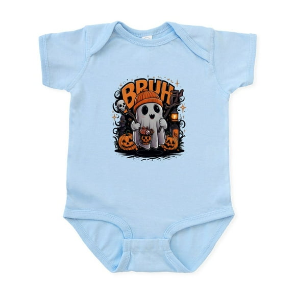 CafePress - Bruh Boo - Baby Light Bodysuit, Size Newborn - 24 Months
