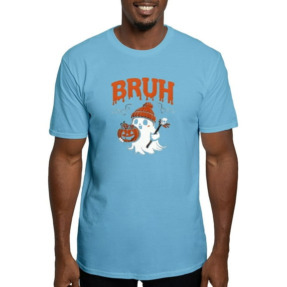 CafePress - Bruh Boo Men's Classic T Shirt - Fitted T-Shirt, Vintage Fit Soft Cotton Tee