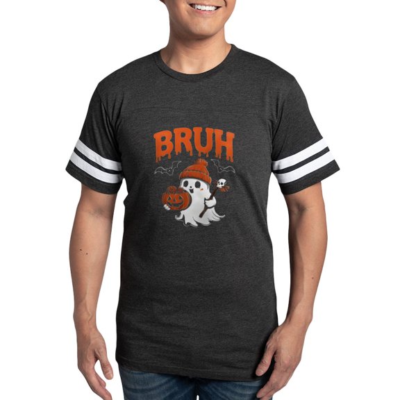 CafePress - Bruh Boo Men's Football T Shirt - Mens Football Shirt