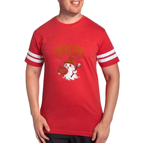 CafePress - Bruh Boo Men's Football T Shirt - Mens Football Shirt