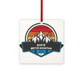 thumbnail image 1 of CafePress - Bryce Resort Basye Bryce Mountain Virginia - 3"x3" Square Wood Ornament, 1 of 3