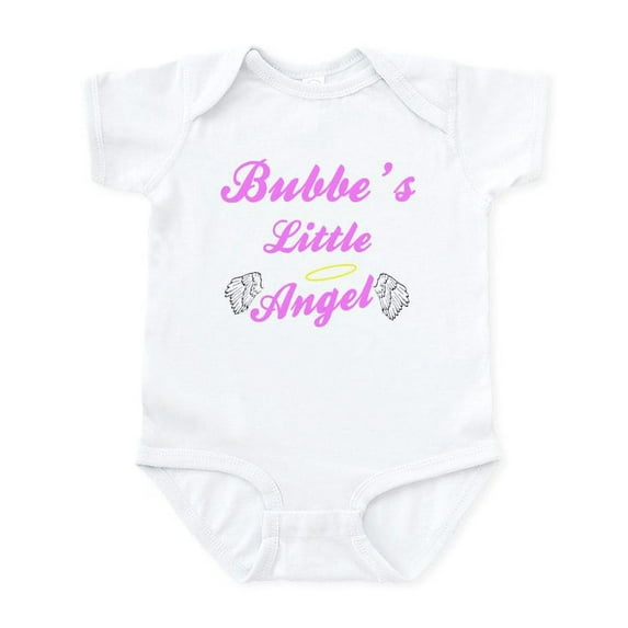 CafePress - Bubbe's Angel (Girl) Infant Bodysuit - Baby Light Bodysuit, Size Newborn - 24 Months