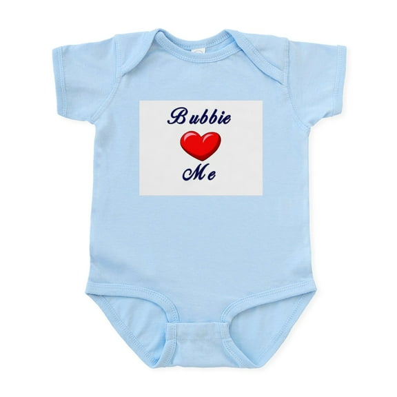 CafePress - Bubbie Loves Me Infant Bodysuit - Baby Light Bodysuit, Size Newborn - 24 Months
