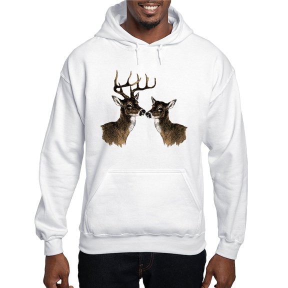 CafePress - Buck And Doe Sweatshirt - Pullover Hoodie, Hooded Sweatshirt