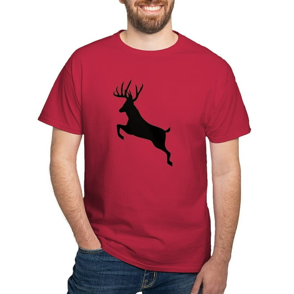 CafePress - Buck Deer T Shirt - Men's Classic Graphic Cotton T-Shirt